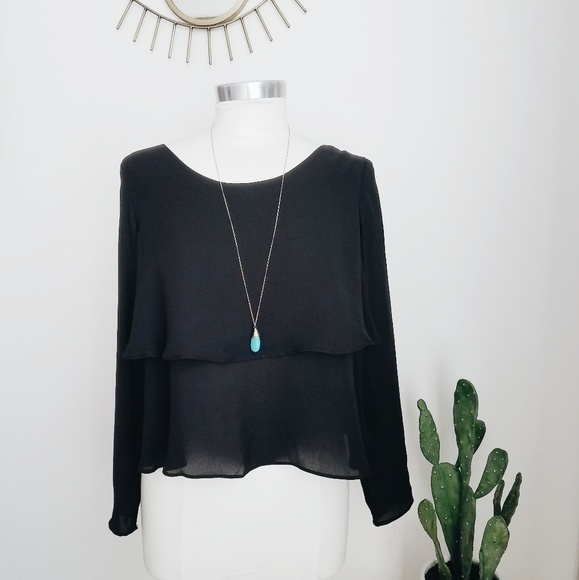 Like New Black Blouse - Picture 3 of 7